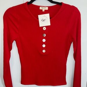 Red long sleeve